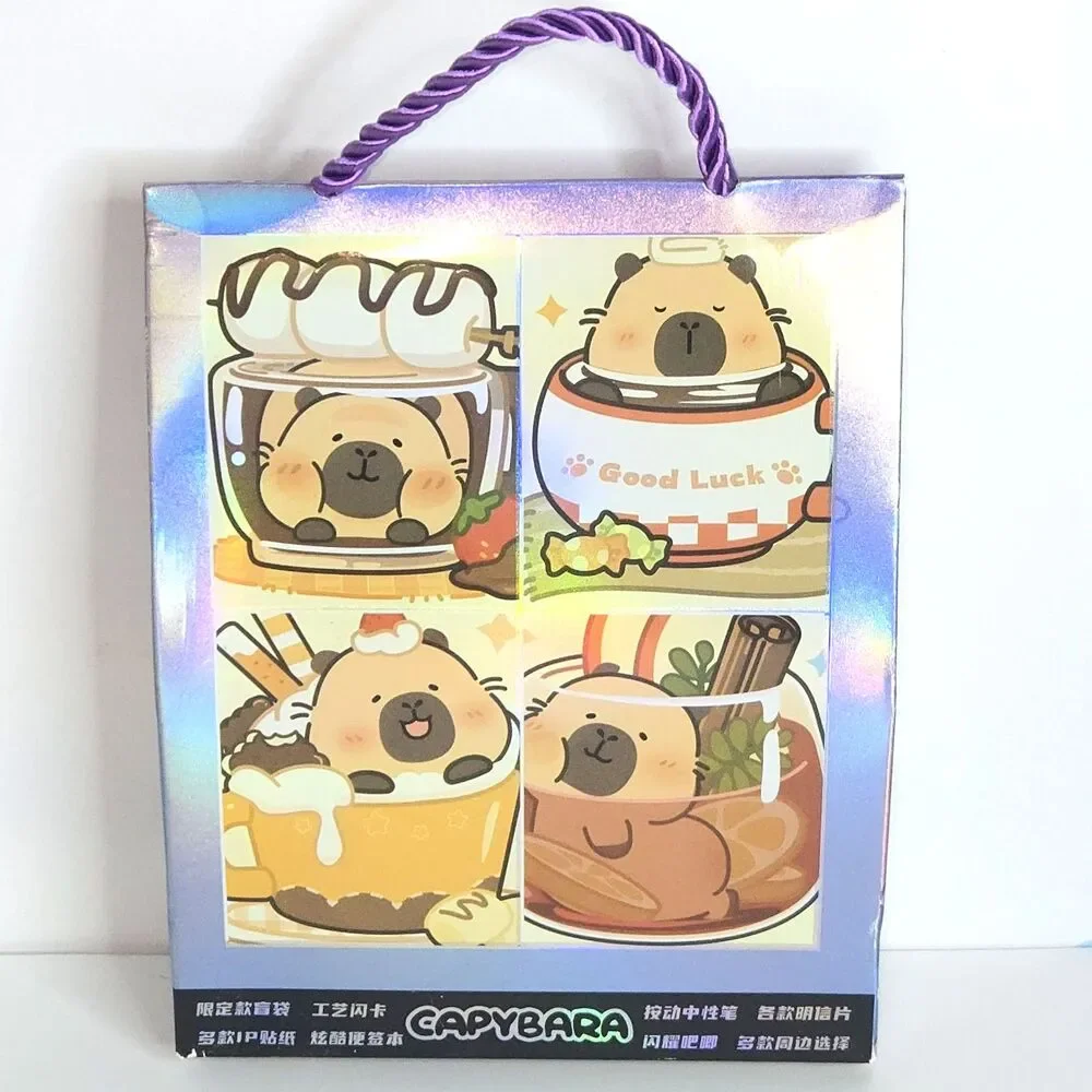 STATIONARY BLIND BOX Capybara Set of 5-7 Surprise Items Goodie Bag NEW SEALED